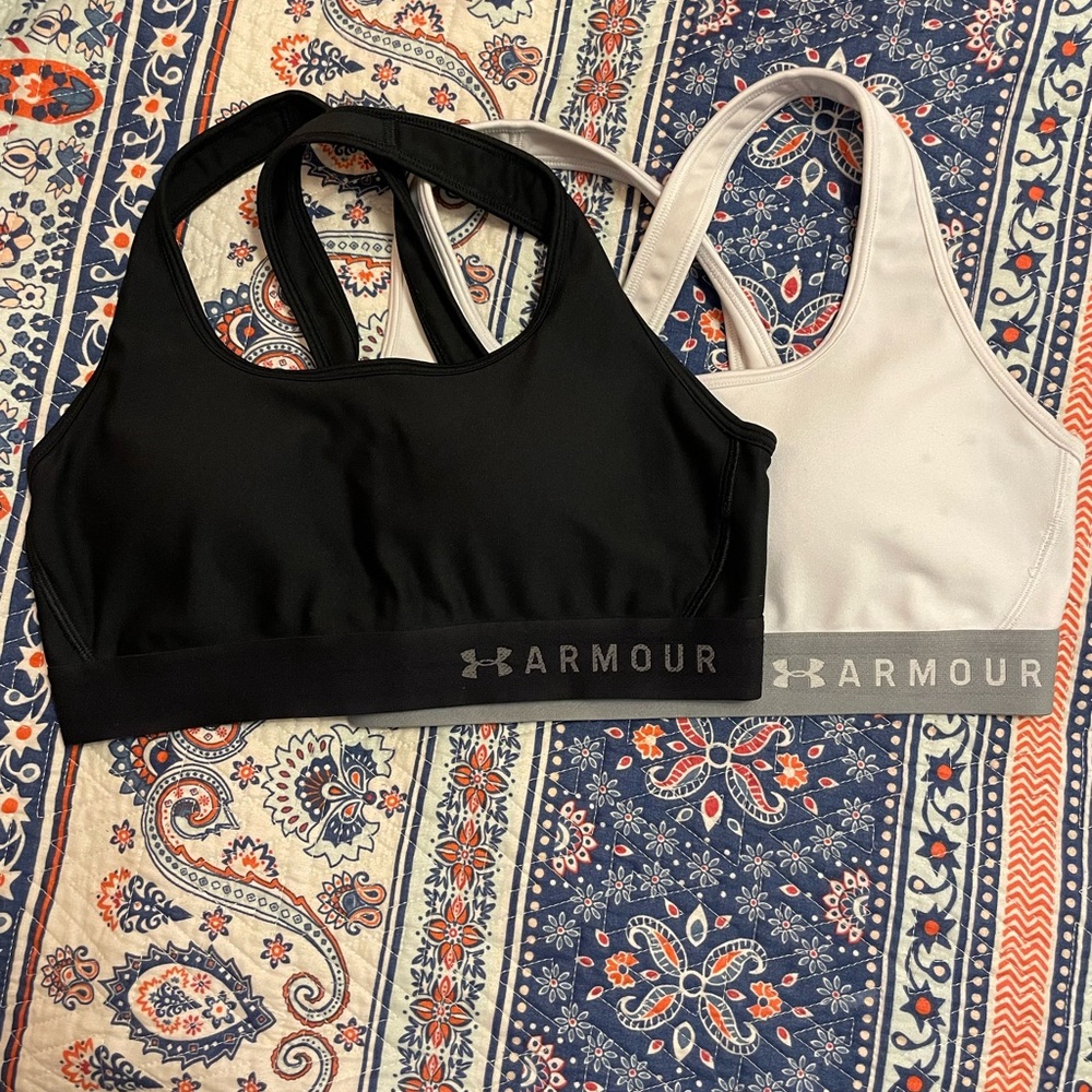 Under Armour Mid Crossback Sports bras (2)